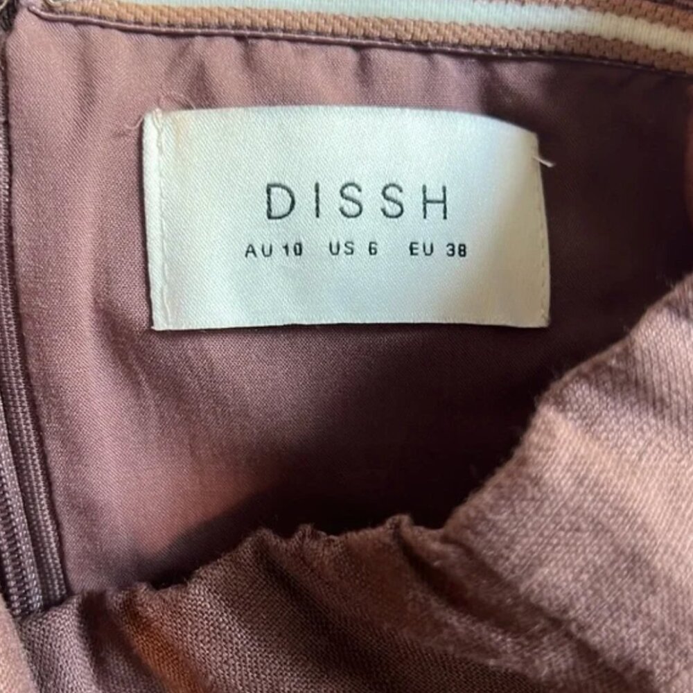 Dissh Chai Chocolate Midi Strapless Dress - Picture 3 of 5